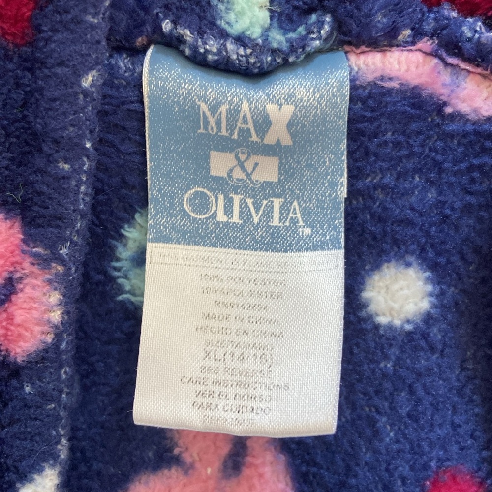 Blue Robe with Multicolor Hearts - Picture 3 of 5